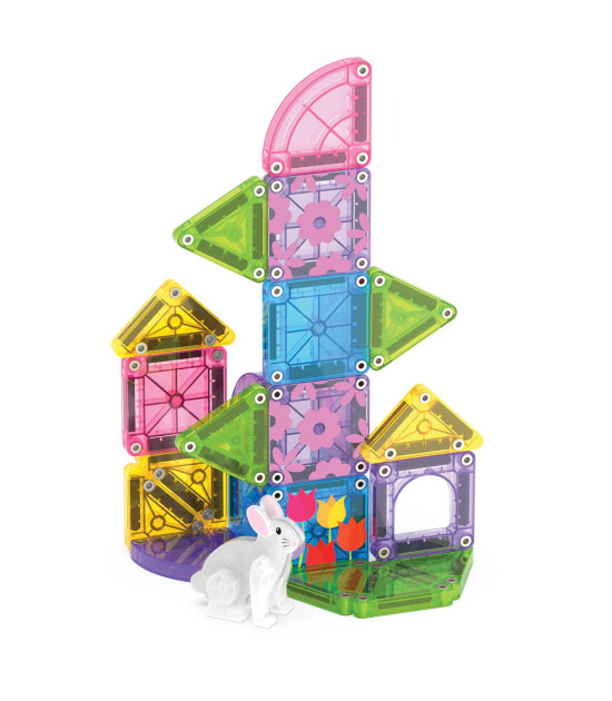 Magna-Tiles Bahar Bah&ccedil;e Travel Set (24 Par&ccedil;a)