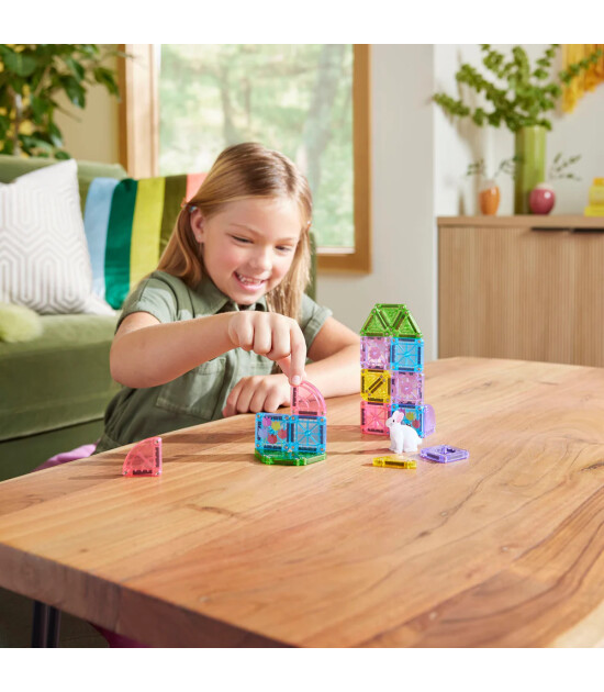 Magna-Tiles Bahar Bah&ccedil;e Travel Set (24 Par&ccedil;a)