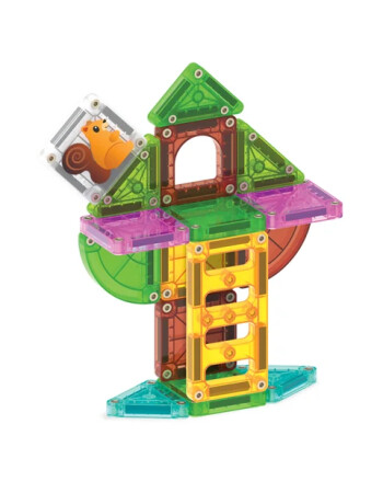 Magna-Tiles MAGNA-TILES&reg; - Travel Set - Ağa&ccedil; Ev - 24 Par&ccedil;a