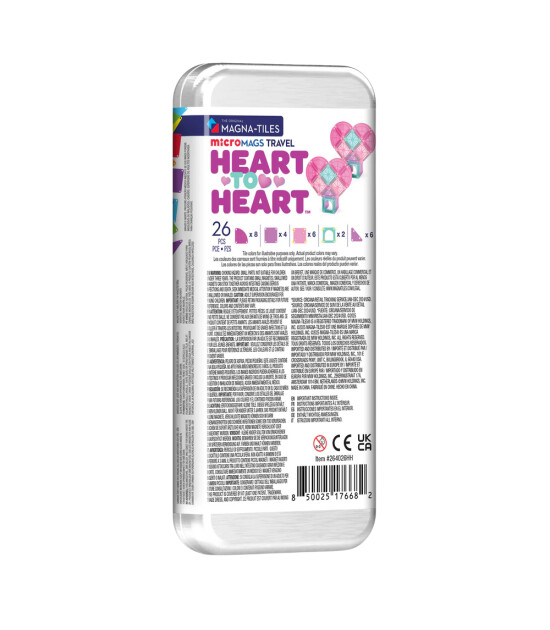 Magna-Tiles Kalpli Travel Set 26 (Par&ccedil;a)