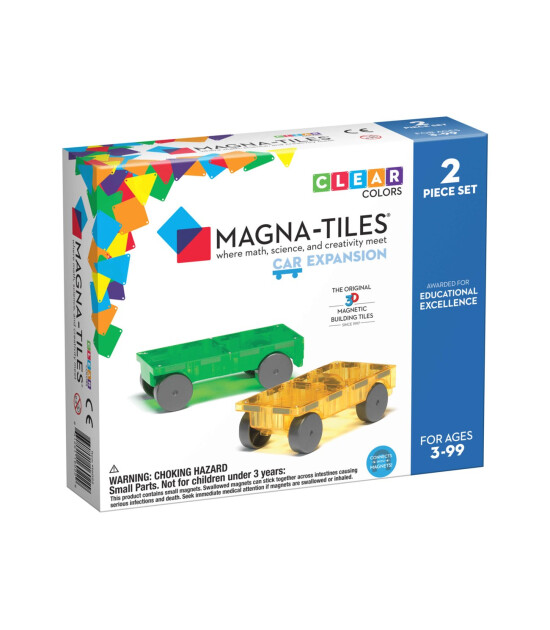 Magna-Tiles Arabalar (2'li Set)