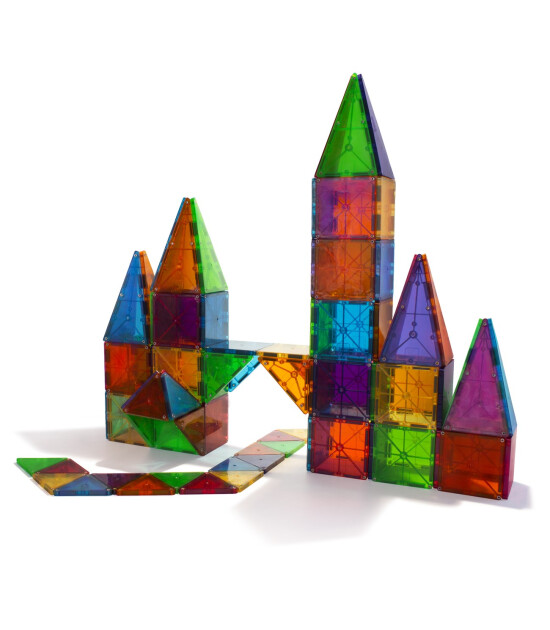 Magna-Tiles Clear Color (100 Parça)