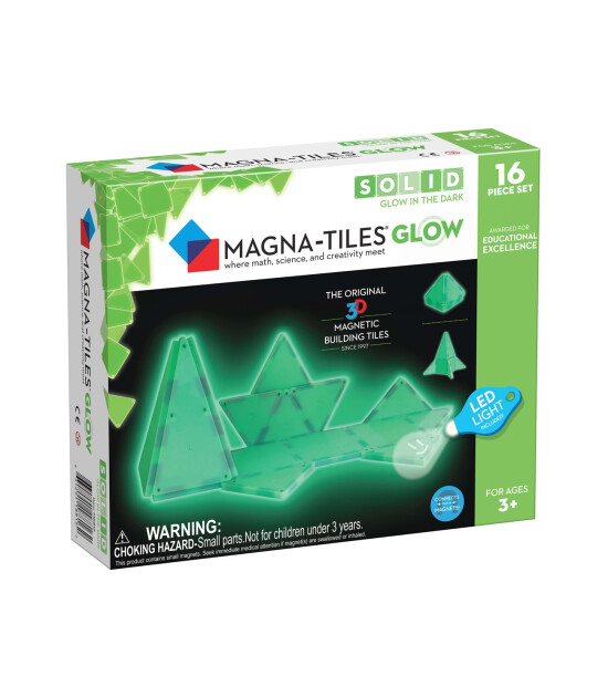 Magna-Tiles Gece Parlayan (16 Parça)