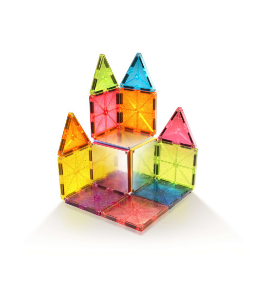 Magna-Tiles Parıltılı ve Aynalı (15 Parça)