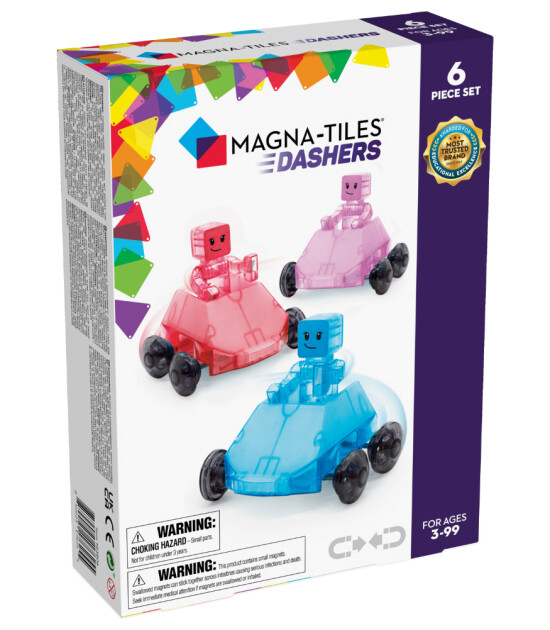 Magna-Tiles Dashers (6 Parça)