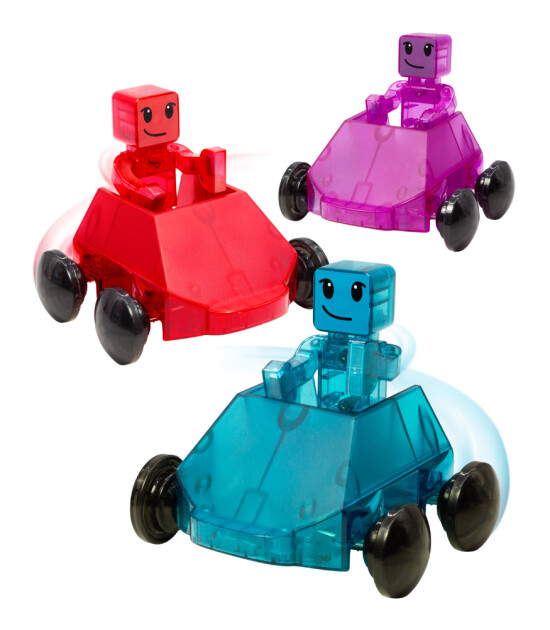 Magna-Tiles Dashers (6 Parça)