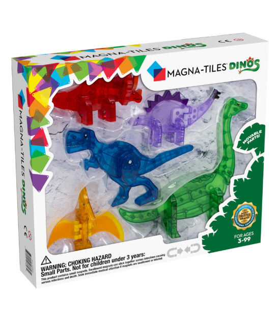 Magna-Tiles Dinozorlar (5 Parça)