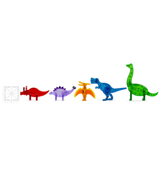 Magna-Tiles Dinozorlar (5 Parça)