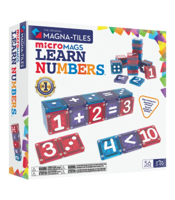 Magna-Tiles Learn Numbers Manyetik Bloklar (56 Par&ccedil;a)