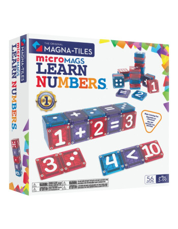 Magna-Tiles Learn Numbers Manyetik Bloklar (56 Par&ccedil;a)