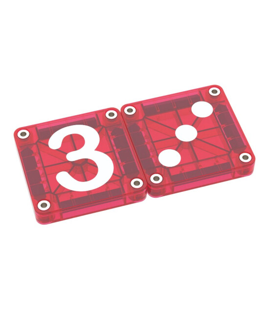 Magna-Tiles Learn Numbers Manyetik Bloklar (56 Par&ccedil;a)