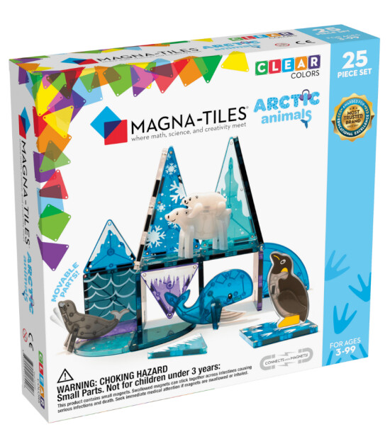 Magna-Tiles Kuzey Kutbu Seti (25 Parça)