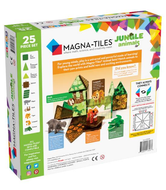 Magna-Tiles Orman Seti (25 Parça)