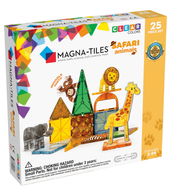 Magna-Tiles Safari Seti (25 Parça)