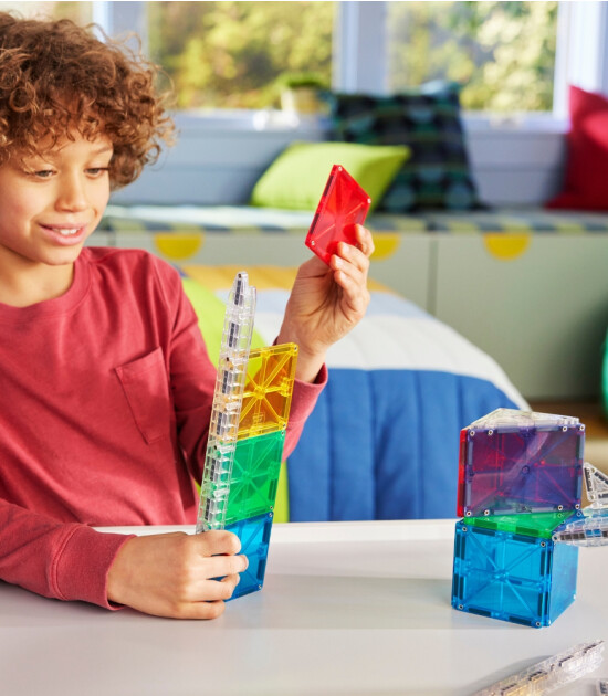 Magna-Tiles Rail Racer Ray Seti  (8 Par&ccedil;a)