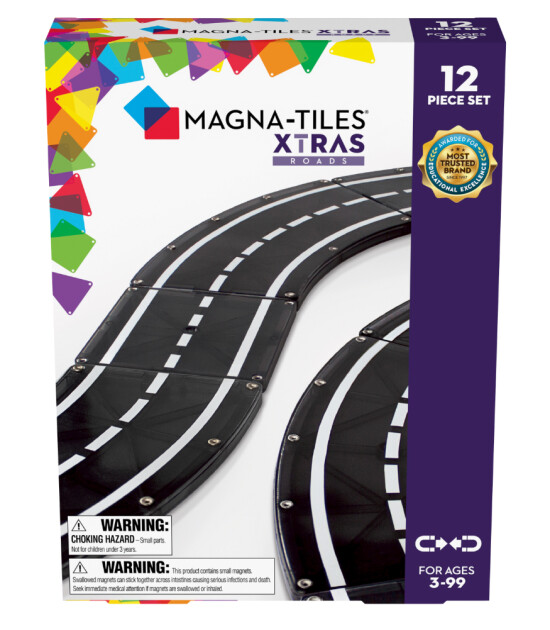 Magna-Tiles XTRA Roads (12 Parça)