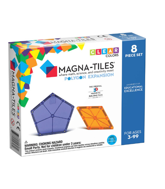 Magna-Tiles Polygon Expansion (8 Parça)