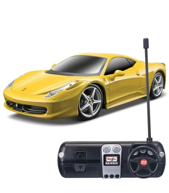 Maisto Tech  1:24 Ferrari 458 Italia U/K Araba Sarı               