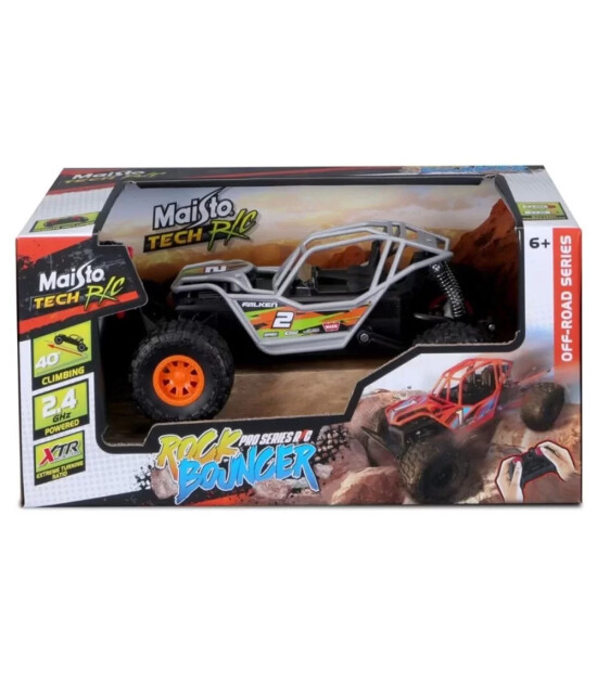 Maisto Tech Uzaktan Kumandalı Araba Rock Bouncer // Gri