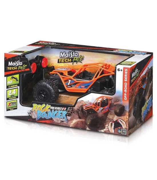 Maisto Tech Uzaktan Kumandalı Araba Rock Bouncer // Turuncu