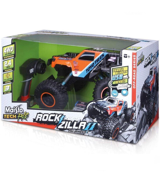 Maisto Tech Maisto Rockzilla 2 Pro Series Uzaktan Kumandalı Araba 43 cm      
