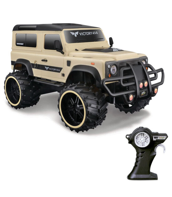 Maisto Tech Uzaktan Kumandalı Araba Land Rover Defender // Bej