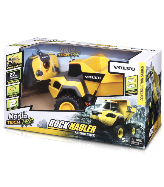 Maisto Tech Volvo Rock Hauler Damperli Kamyon R/C                            