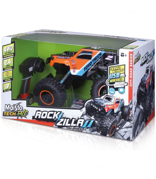 Maisto Tech Maisto Rockzilla 2 Pro Series Uzaktan Kumandalı Araba 43 cm      