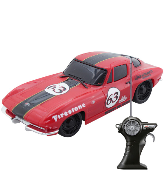 Maisto Tech Uzaktan Kumandalı Araba Chevrolet Corvette (1963) // Kırmızı