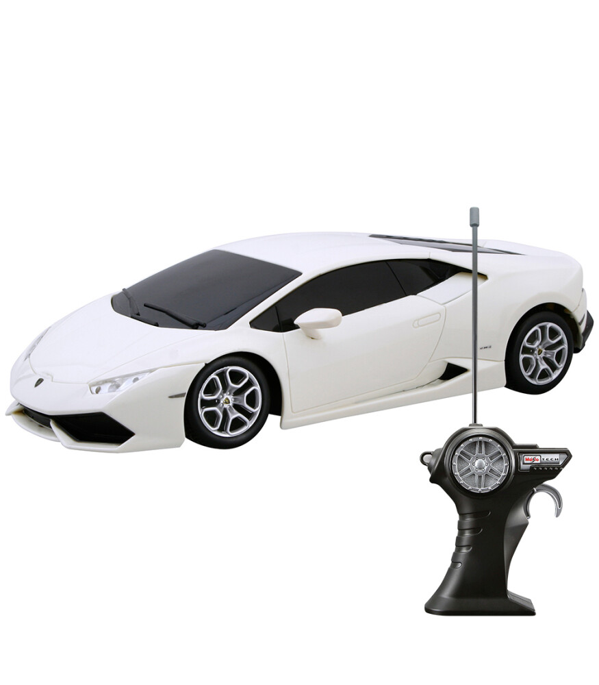 Maisto Tech Lamborghini Huracan Polizia – Radiocomandata 1:14, Velocità 9 Km/h, Licenza Ufficiale
