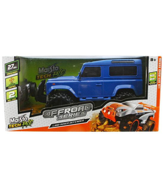 Maisto Tech  1:16 Off-Road Land Rover Defender U/K Araba Lacivert 