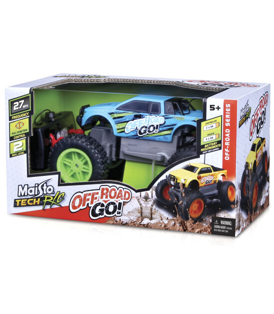 Maisto Tech Uzaktan Kumandalı Araba Off Road Go // Mavi