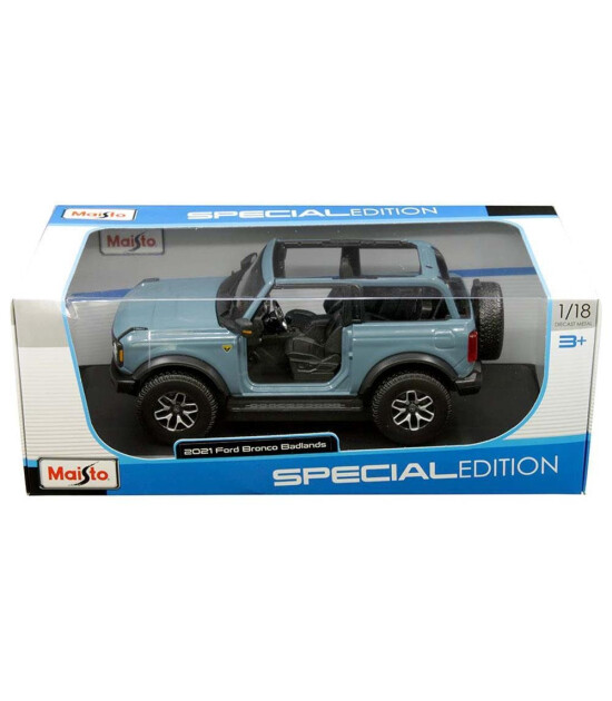 Maisto Special Edition Model Araba Ford Bronco Badlands (2021) // Mavi