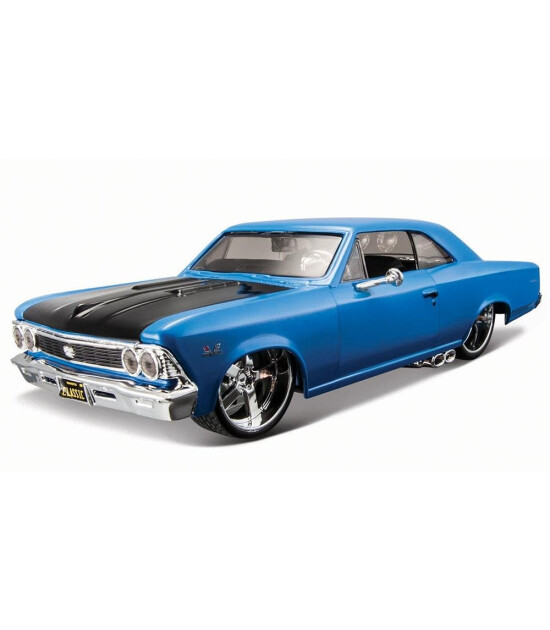 Maisto Model Araba Chevrolet Chavelle SS 396 (1966) // Mavi