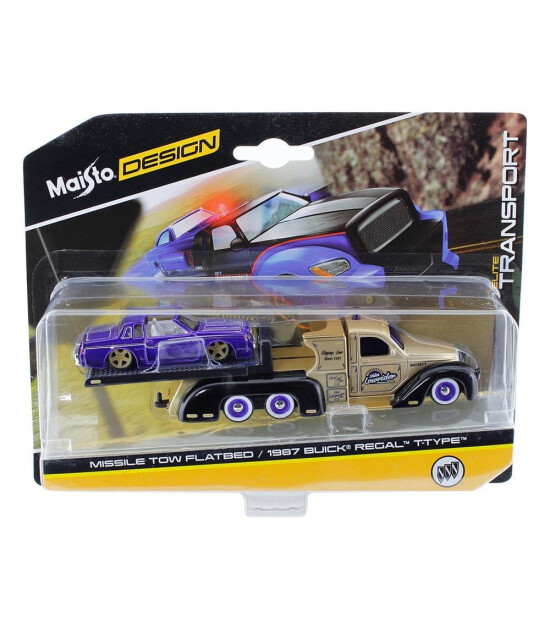 Maisto Model Araba // Buick Regal T-Type ve Taşıyıcı Tır Arabalar (1987)