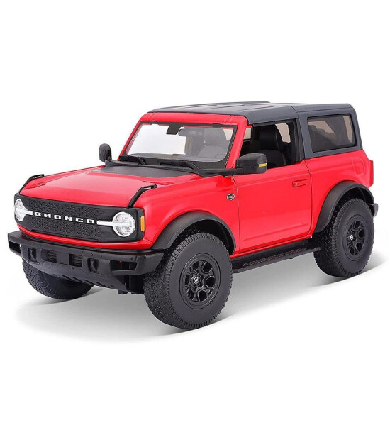 Maisto Model Araba Ford Bronco Wildtrak (2021) // Kırmızı