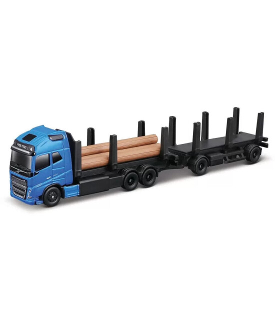 Maisto Model Taşıyıcı Tır Freight Haulers Volvo FH16 // Mavi