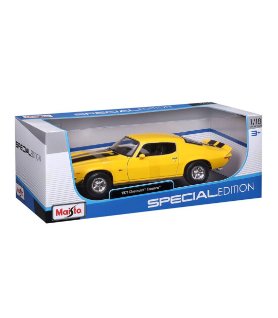 Maisto 1:18 1971 Chevrolet Camaro 31131 - Sarı