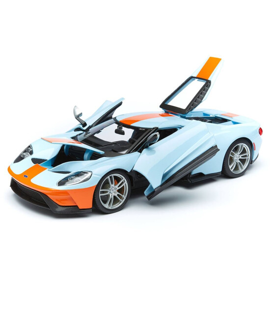 Maisto 1/18 2019 Ford GT Model Araba - Açık Mavi