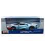Maisto 1/18 2019 Ford GT Model Araba - Açık Mavi