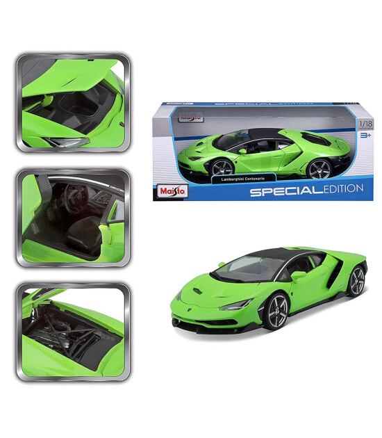 Maisto 1/18 Lamborghini Centenario Yeşil