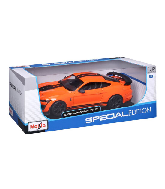 Maisto 1:18 2020 Ford Mustang Shelby GT500 31388 - Turuncu