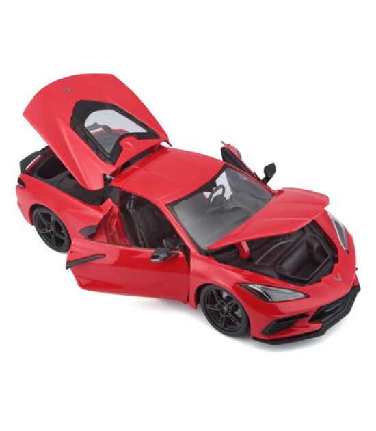 Maisto 1/18 2020 Chevrolet Corvette Stingray Model Araba Kırmızı