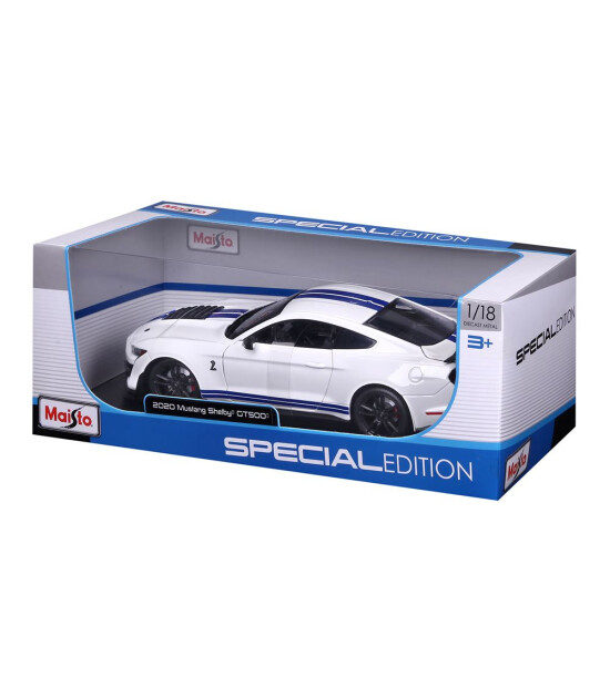 Maisto 1:18 2020 Mustang Shelby GT500 31452 - Beyaz