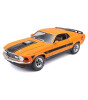 Maisto 1/18 1970 Ford Mustang Mach 1 - Turuncu