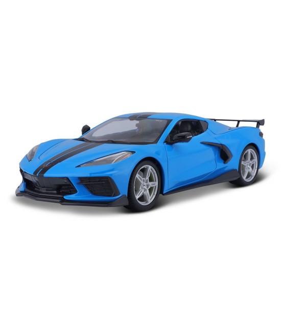 Maisto 1:18 2020 Chevrolet Corvette Stingray Coupe 31455 - Mavi