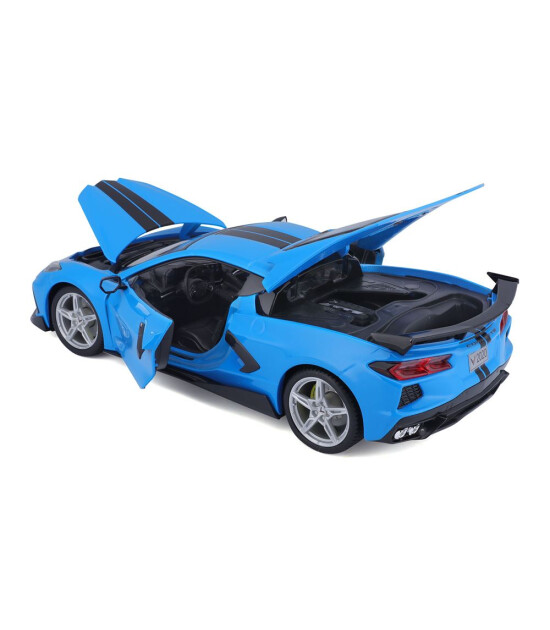 Maisto 1:18 2020 Chevrolet Corvette Stingray Coupe 31455 - Mavi