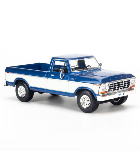 Maisto Model Araba Ford F150 Pick-Up (1979) // Beyaz - Mavi