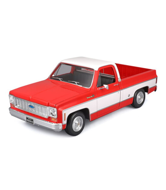 Maisto Model Araba Chevrolet C10 Cheyenne Super (1974) // Kırmızı