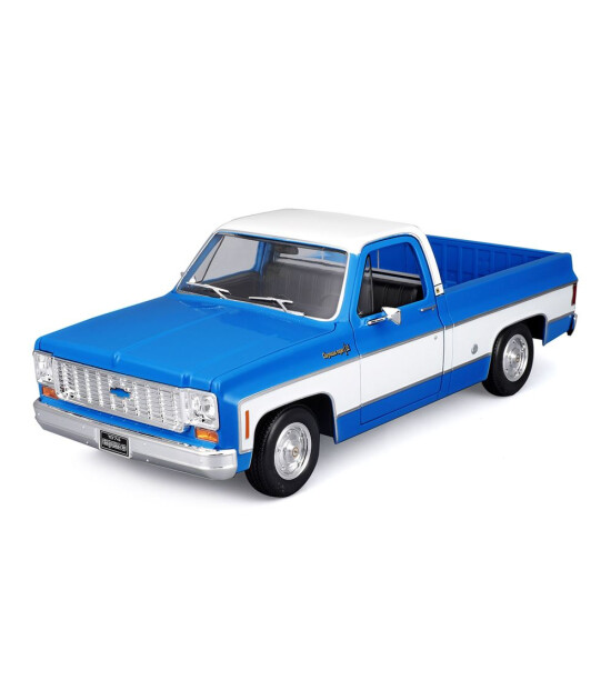 Maisto Model Araba Chevrolet C10 Cheyenne Super (1974) // Mavi